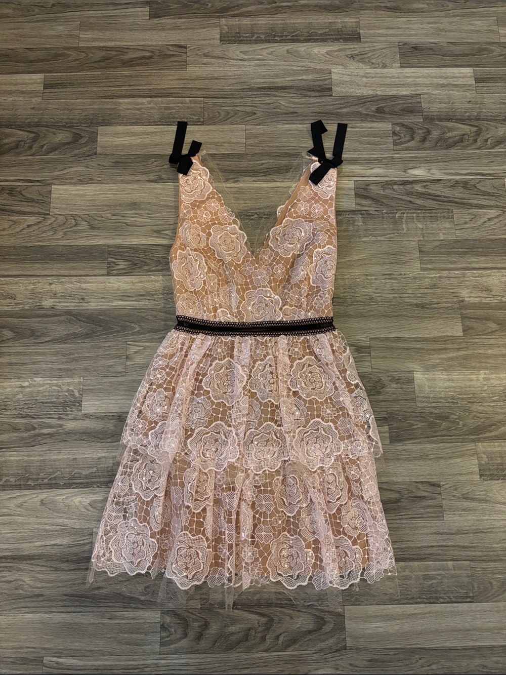 Self-Portrait Embellished Dress